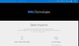 
							         Contact Us - Data Storage, Cloud, Data Protection | Dell EMC US								  
							    