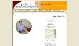 
							         contact us - Deer Park Family Clinic								  
							    
