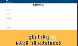 
							         Contact Us | FCM Travel Solutions								  
							    
