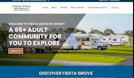 
							         Contact Us - Fiesta Grove Rv								  
							    