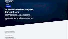 
							         Contact Us | Flexential | Colocation | Cloud | Connectivity								  
							    