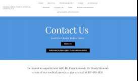 
							         contact us - Fossil Creek Family Medical Center								  
							    