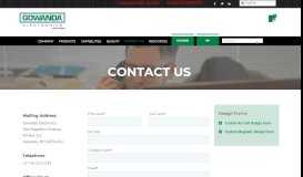 
							         Contact Us - Gowanda Electronics								  
							    