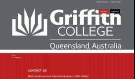 
							         Contact Us - Griffith University								  
							    