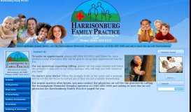 
							         Contact Us | Harrisonburg Family Practice								  
							    