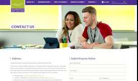 
							         Contact Us | Huddersfield New College								  
							    