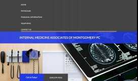 
							         Contact Us | Internal Medicine Associates Of Montgomery Pc ...								  
							    