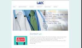 
							         Contact Us - Lafayette Arthritis and Endocrine Clinic								  
							    