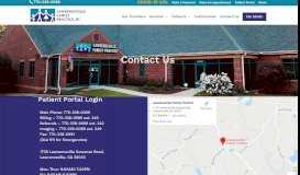 
							         Contact Us - Lawrenceville Family Practice								  
							    