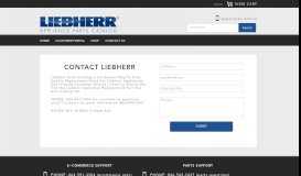 
							         contact us - Liebherr Parts								  
							    