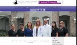 
							         Contact Us - Orrego Center for Women´s Health - The full range of ...								  
							    