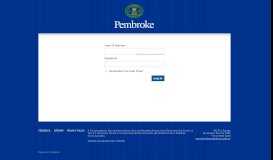 
							         Contact Us » Pembroke Community Portal								  
							    