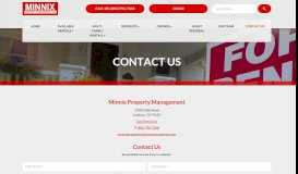 
							         Contact Us - Property Management Services In West Texas | Minnix ...								  
							    