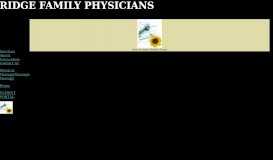 
							         Contact Us - ridge family physicians								  
							    
