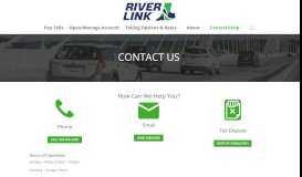 
							         Contact Us | RiverLink								  
							    