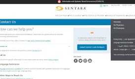 
							         Contact Us | Sentara Healthcare								  
							    