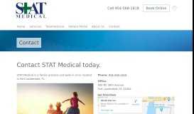 
							         Contact Us - STAT Medical								  
							    