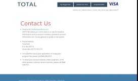 
							         Contact Us - Total Visa								  
							    