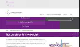 
							         Contact Us - Trinity Health, Livonia, Michigan (MI)								  
							    