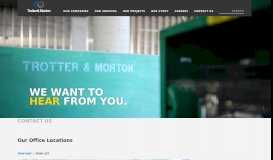 
							         Contact Us | Trotter & Morton Group of Companies								  
							    