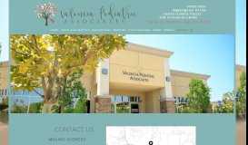 
							         CONTACT US — Valencia Pediatric Associates								  
							    
