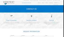 
							         Contact Us | Veritext Legal Solutions								  
							    