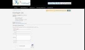 
							         Contact Us - Voltrak Software | Volunteer Tracking System and ...								  
							    