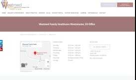 
							         Contact Us - Westmed Family Healthcare: Family Physicians ...								  
							    