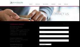 
							         Contact Us – Worldwide TechServices								  
							    