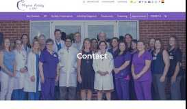 
							         Contact Virginia Fertility Clinic RMSCVA								  
							    