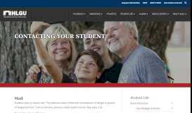
							         Contacting Your Student - Hannibal-LaGrange University								  
							    