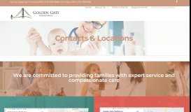 
							         Contacts & Locations - Golden Gate Pediatrics								  
							    