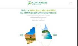 
							         Container Deposit And Refund Scheme | Container Exchange QLD								  
							    