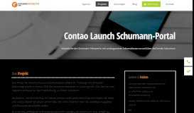 
							         Contao Launch Schumann-Portal								  
							    