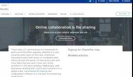 
							         Content Collaboration Platform Secured - Citrix ShareFile								  
							    