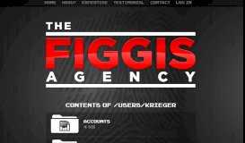 
							         Contents of /users/krieger - The Figgis Agency								  
							    