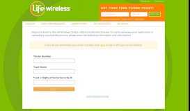 
							         Continue Existing Order - Life Wireless Free Lifeline Phone, Free ...								  
							    