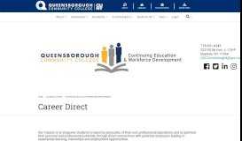 
							         Continuing Education and Workforce Development- Career Direct								  
							    
