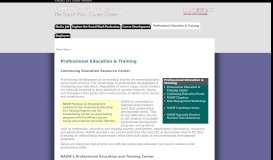 
							         Continuing Education Resource Center								  
							    