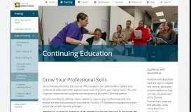
							         Continuing Education - SEIU 775 Benefits Group								  
							    