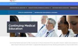 
							         Continuing Medical Education - Cedars-Sinai								  
							    