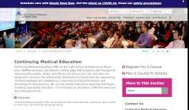 
							         Continuing Medical Education - Icahn School of Medicine at Mount Sinai								  
							    
