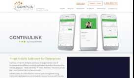 
							         ContinuLink | Home Health Enterprise Software | Complia ...								  
							    
