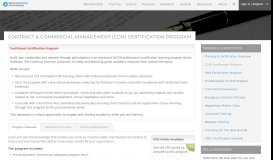 
							         Contract & Commercial Management (CCM) Certification ... - IACCM								  
							    