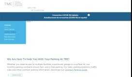 
							         Contract Parking Info | Texas Medical Center | Houston Texas								  
							    