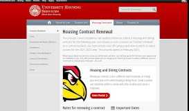 
							         Contract Renewal - University Housing Services Illinois State University								  
							    
