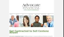 
							         Contract with Centene Allwell - ADVOCATE FINANCIAL Life & Health ...								  
							    