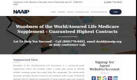 
							         Contracting for Woodmen of the World/Assured Life Medicare ... - NAAIP								  
							    