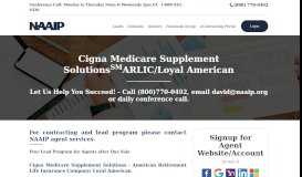 
							         Contracting with Cigna Medicare Supplement | ARLIC/Royal American								  
							    
