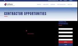 
							         Contractor Opportunities - USPack								  
							    